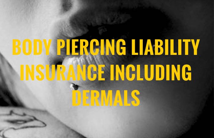 Body Piercing Insurance